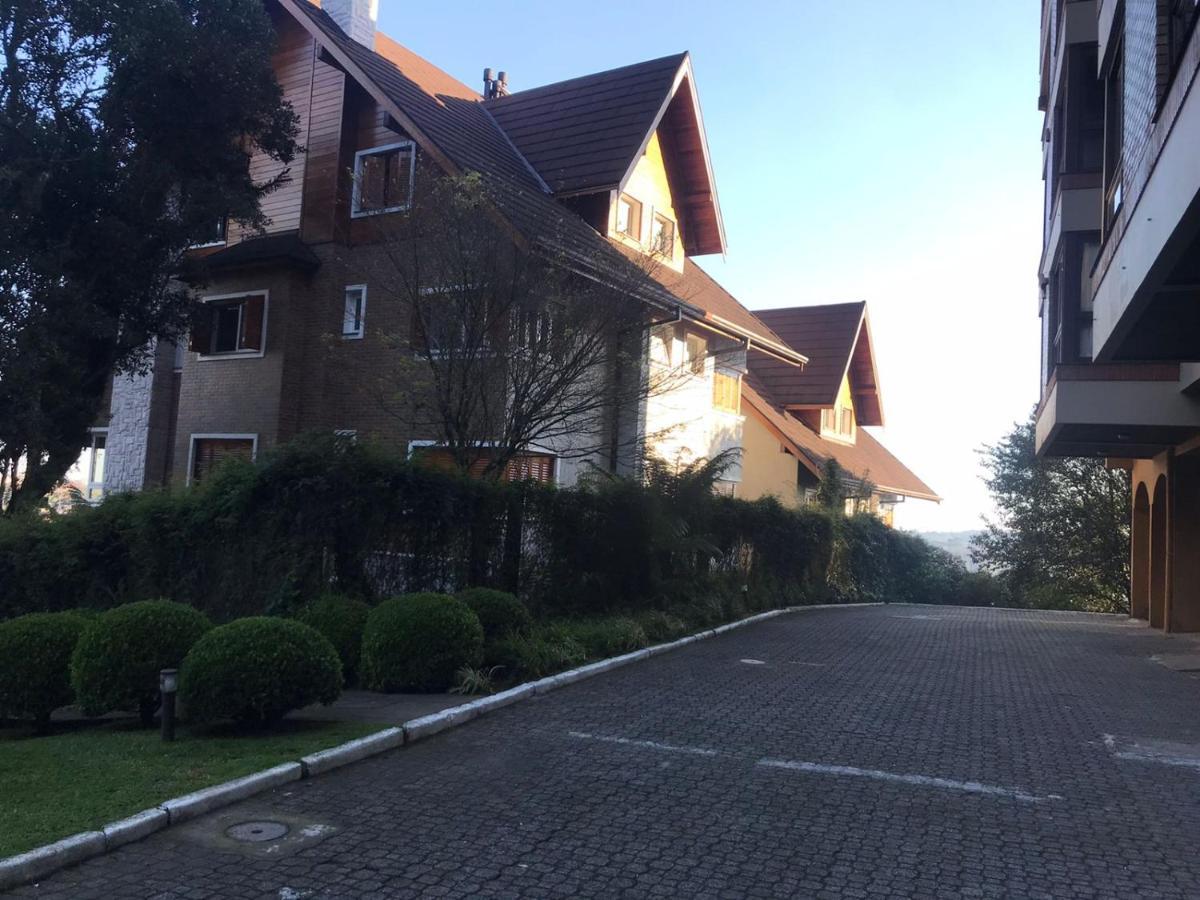 Flat Morada Das Hortensias Centro - Proximo Da Rua Coberta Gramado Dış mekan fotoğraf